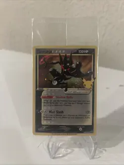 Pokemon Greninja Gold Star Promo Holo SWSH144 Celebrations SEALED - Image 1