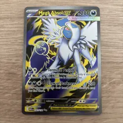 Pokemon TCG - Mega Absol EX Full Art 161/132 Mega Evolutions NM - Image 1