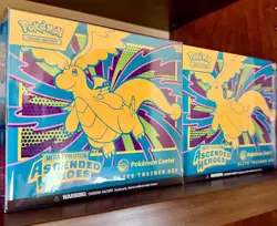 2 Pokemon Center Ascended Hero’s Elite Trainer Box - Sealed - Image 1