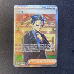 Larry 235/182 Pokemon Paradox Rift 2023 Ultra Rare NM - Image 1