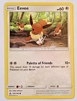 Pokemon TCG: Eevee Ultra Prism #105/156 VLP-NM - Image 1