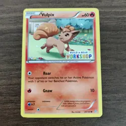 Vulpix 20/160 - LP Build a Bear Workshop Promo - 2015 Common Pokemon TCG Card - Image 1