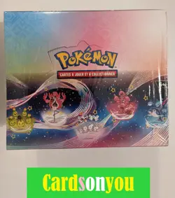 Pokemon 2024 ° Destinees de Paldea EV4.5 ° Display 10 Mini Tin scelle - Image 1