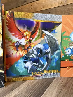 Pokemon Center Japan 3-ring binder Lugia Ho-oh Feraligatr Typhlosion 2005 Two, - Image 3