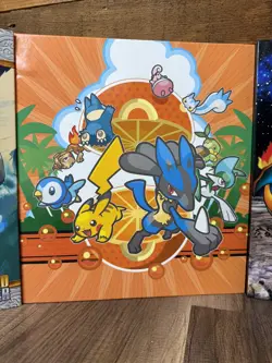 Pokemon Center Japan 3-ring binder Lugia Ho-oh Feraligatr Typhlosion 2005 Two, - Image 4