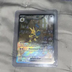 Pokemon Alakazam EX Holo Full Art 310 HP Special Illustration Rare 201/165 - Image 1