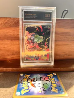 Bulbasaur 064/063 Japanese Pokemon TCG 10 GEM MINT - Image 2