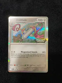 Pokemon: Doublade - Perfect Order - Stamped Pre Release Promo - Image 1