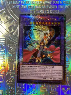 Lunalight Leo Dancer RA04-EN053 Quarter Century Secret Rare 1st Ed NM Yu-Gi-Oh! - Image 1