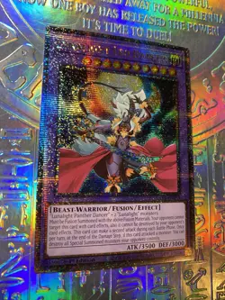 Lunalight Leo Dancer RA04-EN053 Quarter Century Secret Rare 1st Ed NM Yu-Gi-Oh! - Image 2
