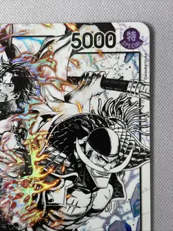 One Piece - Ace & Newgate ST22-001 NM - Alt Art Leader - Image 3