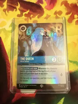Disney Lorcana - The Queen - Mirror Seeker - Epic Foil #219/204 - Image 1