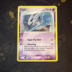 Pokemon TCG Lugia Pop Series 5 Holo Rare Card 2/17 - Image 1