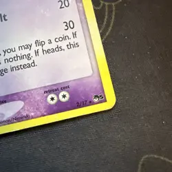 Pokemon TCG Lugia Pop Series 5 Holo Rare Card 2/17 - Image 3