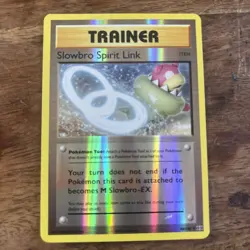 Pokemon Cards Slowbro Spirit Link 86/108 Reverse Holo Evolutions Uncommon NM - Image 1
