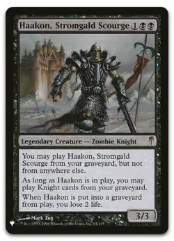 Haakon, Stromgald Scourge #61 (NM) List Reprints LIST LIST Magic MTG - Image 1