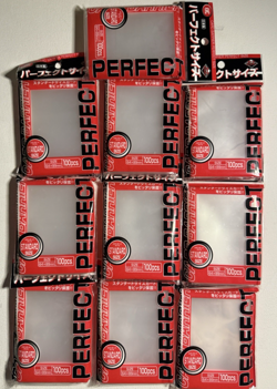 KMC Card Barrier 100 Perfect Size Set of 10 (Total 1000 pcs) 4521086000273 - Image 1