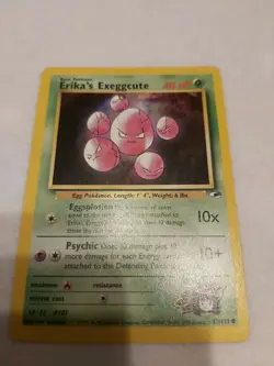Pokemon Gym Heroes 77/132 Erikas Exeggcute Common Mint - Image 1