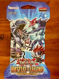 YU-GI-OH TRADING CARD LOT OF 6 PACKS OF 5 FOIL CARDS IN EACH PACK TOTAL CARDS 30 - Image 2