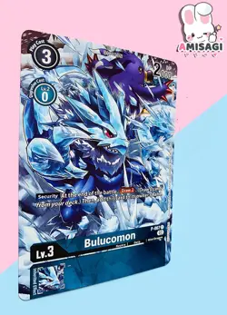Digimon Trading Card Bulucomon P-067 P Alt Art PROMO Karte Tournament Pack - Image 2