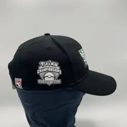 2023 Pokemon International Championship NAIC Snapback Cap Paldea Evolved Black - Image 3