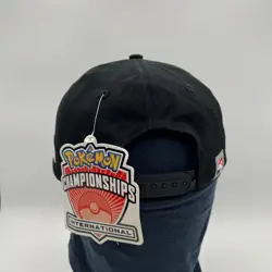 2023 Pokemon International Championship NAIC Snapback Cap Paldea Evolved Black - Image 4