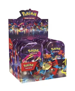 Pokemon Mega Evolution Heroes Mini Tin Display Englisch 10x Tins ENG NEU Sealed - Image 1