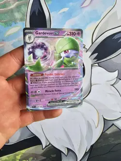 Pokemon TCG Gardevoir ex Scarlet & Violet: Paldean Fates 029/091 Holo Double... - Image 1