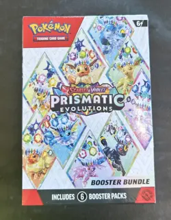 Pokemon TCG Prismatic Evolutions Booster Bundle SEALED Scarlet & Violet - Image 1
