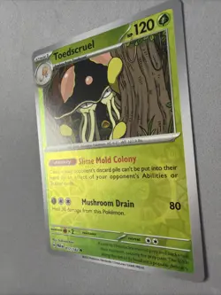 Pokemon TCG * Paradox Rift * 17/182 Toedscruel REVERSE HOLO Uncommon * FRESH PK - Image 2