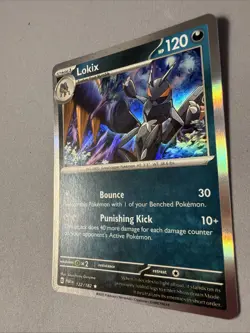 Pokemon TCG * Paradox Rift * 122/182 Lokix Holo Rare * FRESH PK - Image 2