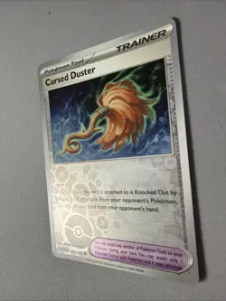 Pokemon TCG * Paradox Rift * 161/182 Cursed Duster REVERSE HOLO Uncommon - Image 2
