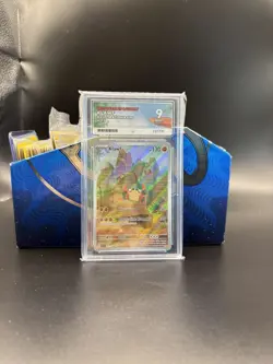 Pokemon Scarlet & Violet Base Set Klawf 217/198 Illustration Rare PSA 9 MINT - Image 1