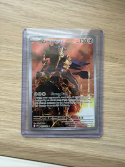 Pokemon TCG Zamazenta Destined Rivals 201/182 Illustration Rare - Image 1