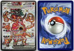 HOOPA EX 226/182 ULTRA RARE PARADOX RIFT POKEMON HOLO LP - Image 3