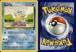 SQUIRTLE 93/130 COMMON BASE SET 2 POKEMON MP - Image 1