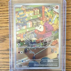 Pokemon Fuecoco 201/193 Paldea Evolved Illustration Rare Full Art Holo - Image 1