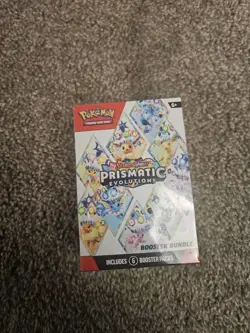 Pokemon TCG Scarlet & Violet Prismatic Evolutions Booster Bundle FactorySealed - Image 1