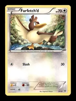 FARFETCH'D 25/39 KALOS STARTER SET POKEMON LP - Image 1