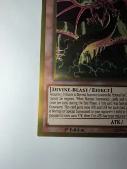 Yu-Gi-Oh Slifer the Sky Dragon MVP1-ENG57 Movie Pack Gold Edition - Image 2