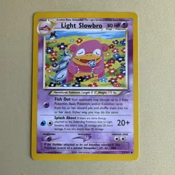 Light Slowbro 51/105 Unlimited Neo Destiny Pokemon Card - Image 1