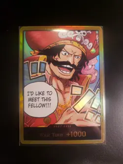 One Piece TCG DON!! Card (Gol.D.Roger) (Gold) Carrying On His Will - Image 1
