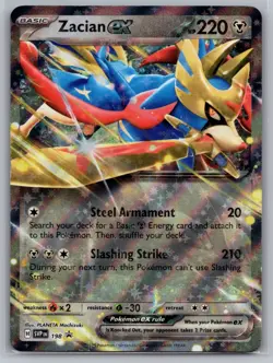 Zacian ex Promo SV: Scarlet & Violet Promo Cards 198 NM - Image 1