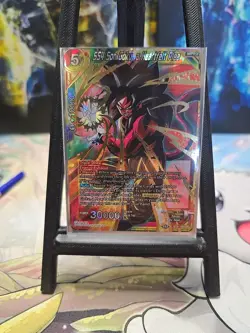 Dragon Ball Trading Card SS4 Son Goku A Heartfelt Plea BT8-110 SR FOIL Card TCG - Image 1