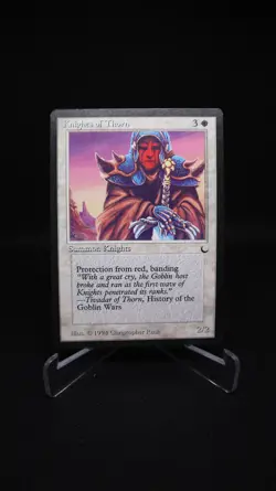 MTG Knights of Thorn The Dark NM - Image 1