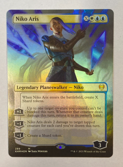 MTG - Kaldheim - Niko Aris - Borderless - FOIL - Image 1