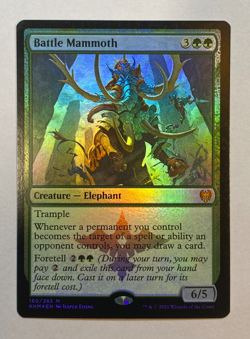 MTG - Kaldheim - Battle Mammoth - FOIL - Image 1