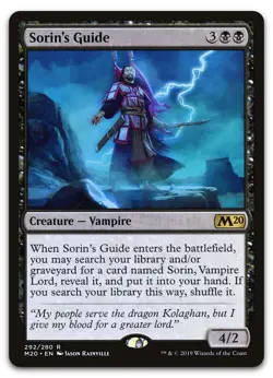 Sorin's Guide #292 (NM) Core Set 2020 M20 Magic MTG - Image 1