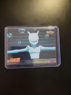#27 STEALING POKEMON Topps Pokemon Card Mewtwo Strikes Back HOLO FOIL - Image 2