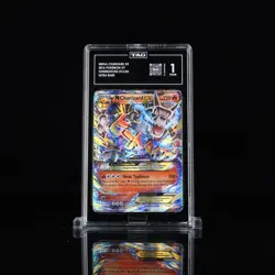 2016 POKEMON XY GENERATIONS #12 M CHARIZARD EX TAG 1 - Image 1